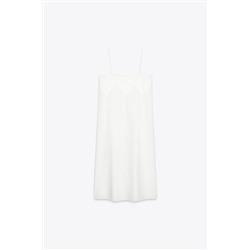 ZW COLLECTION EMBROIDERED STRAPPY DRESS