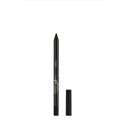 Deborah 2in1 Gel Kajal Yoğun Kalıcı Akmayan Suya Dayanıklı Kalem Jel Eyeliner No: 01 Siyah DEB-2 8009518222562