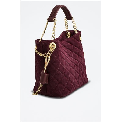 Bolso de piel Hina Violeta