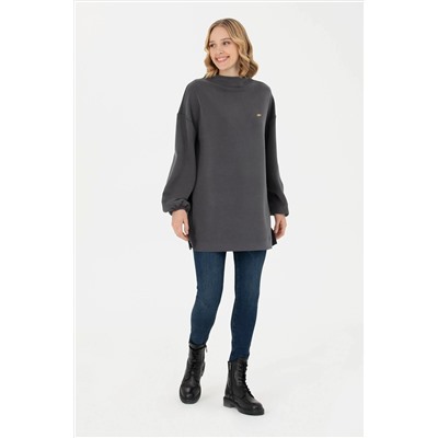 Kadın Antrasit Sweatshirt