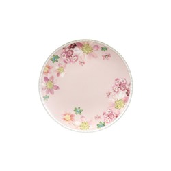 Тарелка закусочная, 20 см, фарфор P, розовая, Примула, Primula, 63002