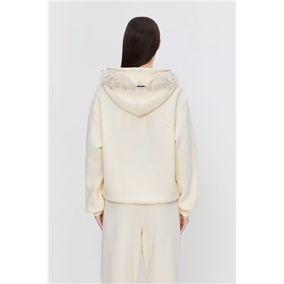 Sudadera con capucha Amarillo