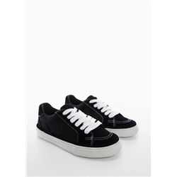 Deportivas piel cordones -  Niño | MANGO OUTLET España