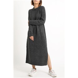 Vestido-jersey Gris