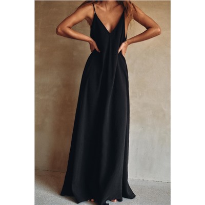 FLOWING MIDI DRESS