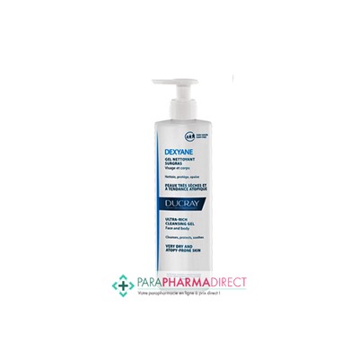 Ducray Dexyane Gel Nettoyant Surgras 400ml