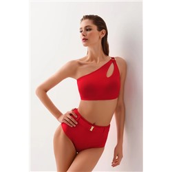 Suwen, Tek Omuz Aksesuarlı Bralet Bikini Üst