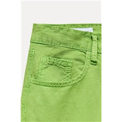 WIDE-LEG MID-RISE TROUSERS