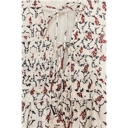 ZW COLLECTION PRINTED SHORT DRESS