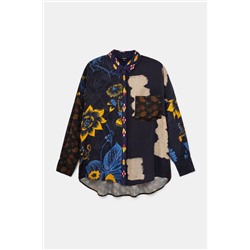 Camisa oversize estampada