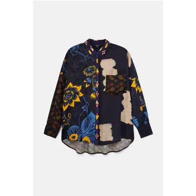 Camisa oversize estampada