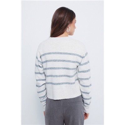 Cardigan botones cuello redondo