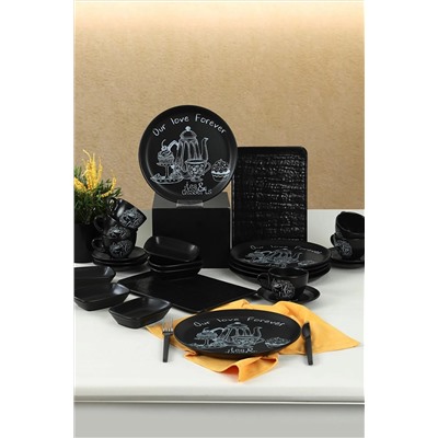 Keramika Tea & Desert Kahvaltı Takımı 26 Parça 6 Kişilik CSETKAHVALTITEADESERT00026