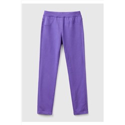 United Colors of BenettonKız Çocuk 30F Ponte Jeggings Mor