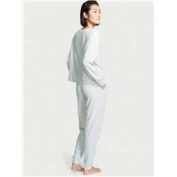 VICTORIA'S SECRET Glow Waffle Henley and Jogger Set