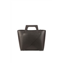Bolso de piel y neceser Rita Negro