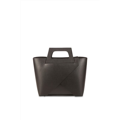 Bolso de piel y neceser Rita Negro