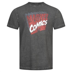 MARVEL Retro 3D Comics Herren T-Shirt FBMTS716VBL
