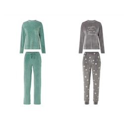 Damen Nicki-Pyjama mit Rundhalsausschnitt