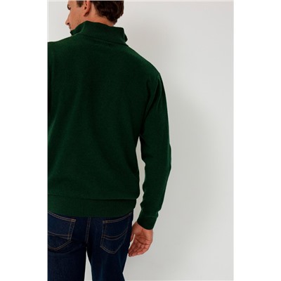 Jersey de lana Verde oscuro