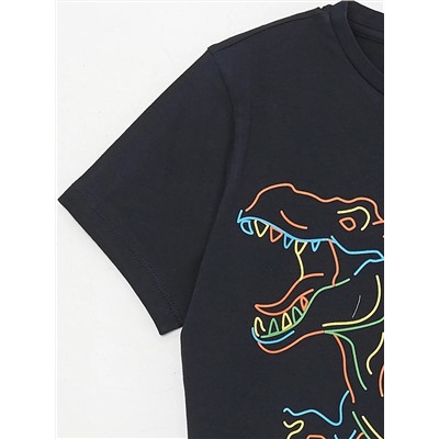 LC Waikiki Bisiklet Yaka Baskılı Kısa Kollu Erkek Çocuk Şortlu Pijama Takımı, LCW ECO                                            
                                            Bisiklet Yaka Baskılı Kısa Kollu Erkek Çocuk Şortlu Pijama Takımı