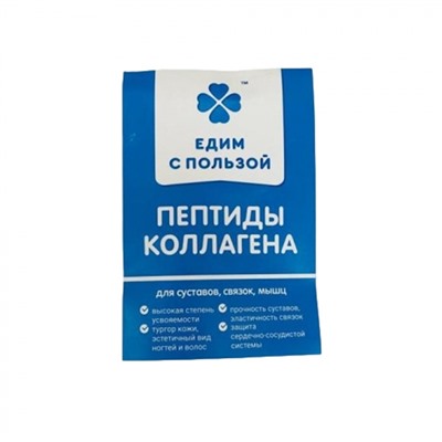 ЕДИМ С ПОЛЬЗОЙ Пептиды Коллагена для суставов и костей со вкусом банана порошок 100г