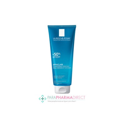 La Roche Posay Effaclar Gel Moussant Purifiant Peaux Grasses 300ml