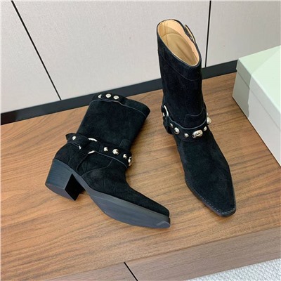 Женские теплые сапоги-казаки  без меха Brunell*o Cucinell*i