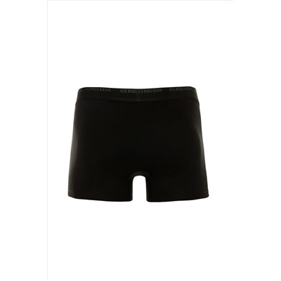 Erkek Siyah 3'lü Boxer