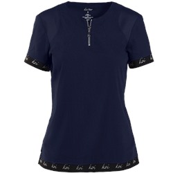 koi Lite™ Scrubs Limited Edition Goddess Zip Neck Top