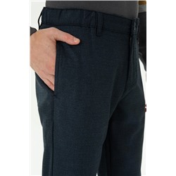 Erkek Lacivert Kanvas Pantolon
