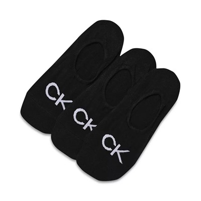 Calvin Klein Women's 3-Pk. Logo Knit Liner Socks