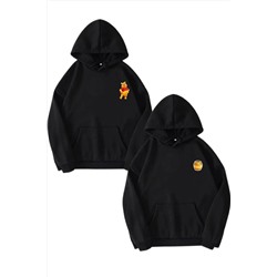 Hunors Sportswear & CompanySevgili Çift Kombini Temel Reis Ve Safinaz 2'li Ürün Siyah Sweatshirt