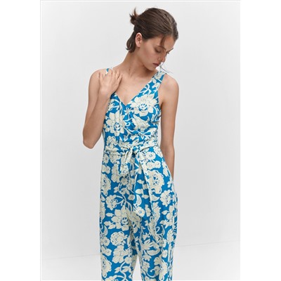 Mono cruzado floral