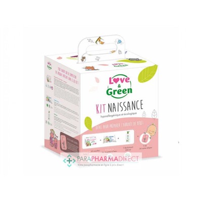 Love&Green Kit Naissance Hypoallergénique