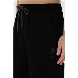 Erkek Regular Fit Siyah Örme Şort