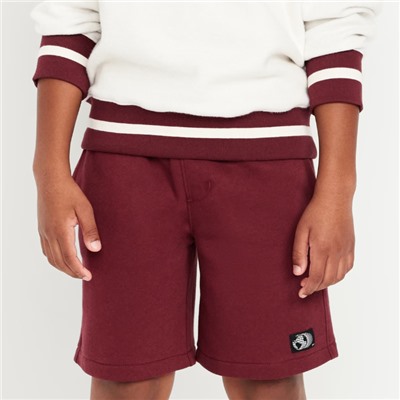 Fleece Jogger Shorts for Boys (At Knee)