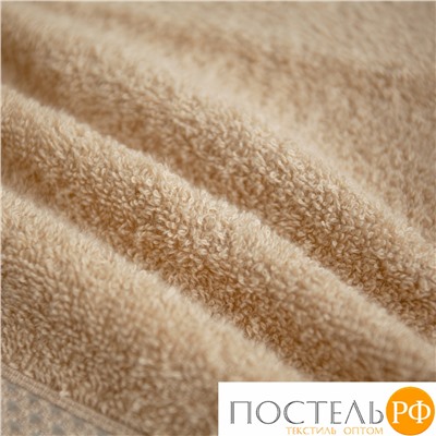 (1100) Набор из 10 полотенец Eleganta (Petek Crystal) 30х50 см Махра 390 г/м2, 1100 Бежевый
