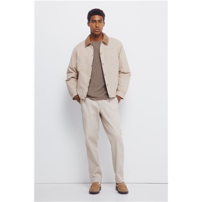 Jersey liso cuello rulo