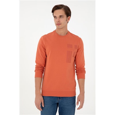 Erkek Tarçın Sweatshirt