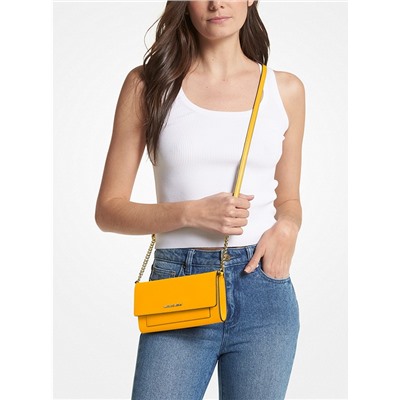 MICHAEL MICHAEL KORS Jet Set Medium Saffiano Leather 2-in-1 Convertible Crossbody Bag