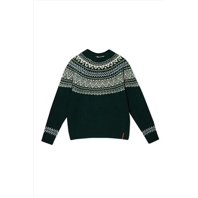 Lee Cooper Alısa Kadın Triko Kazak Zümrüt 241 LCF 261004