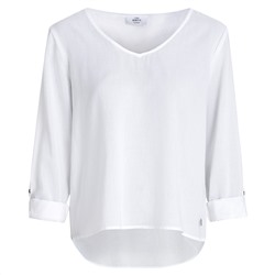 Damen Bluse mit V-Ausschnitt