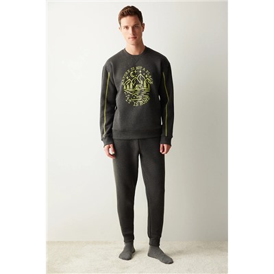 Penti Long Way Jogger Antrasit Pijama Takımı PH2P8GL323SK-AR29