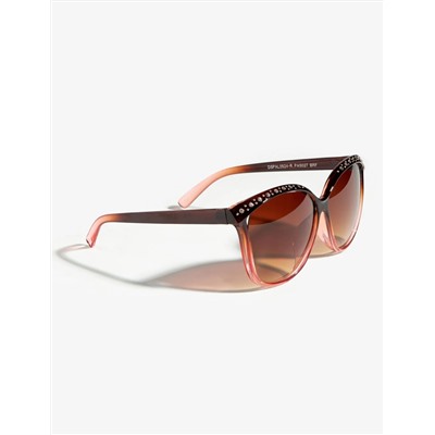 LADIES CRYSTAL EMBELLISHED SUNGLASSES