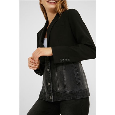 Blazer híbrida vaquera