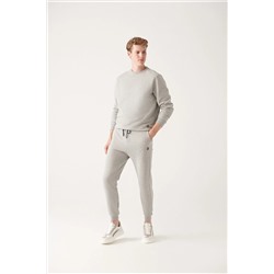 Avva Erkek Gri Basic Jogger E003402