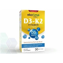 D-3 K-2 VITAMIN Ekotime
