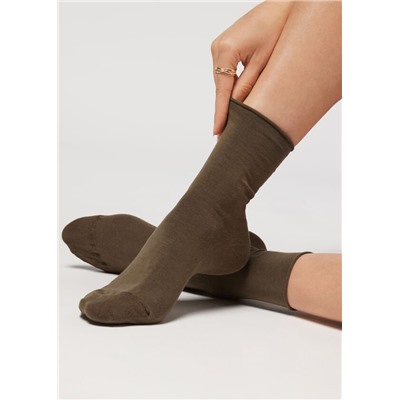Knöchelsocken aus Baumwolle ohne Gummi