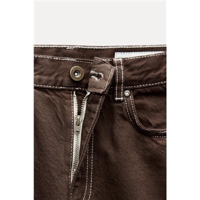 ZW COLLECTION BALLOON MID-WAIST JEANS